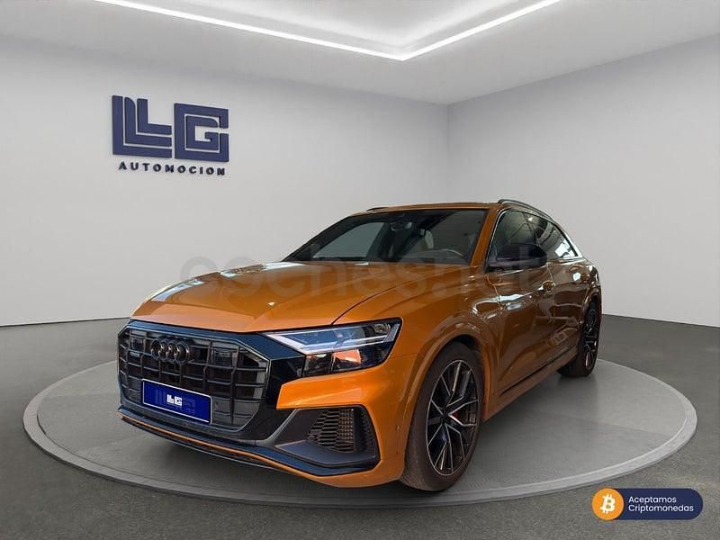 Usado Audi Q8 381 CV (280 kW) 2021 Naranja SUV