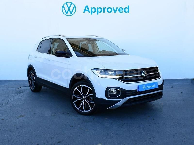 Blanco Usado 2022 VW T-Cross Sportline SUV | 23.602 € (Un poco caro) - Imagen 1/4