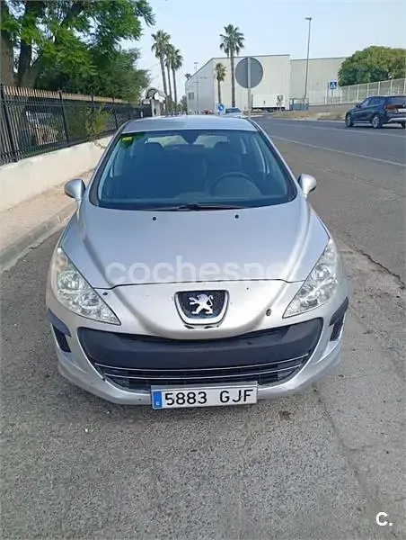 Usado Peugeot 308 Premium 136 CV (100 kW) 2009 Gris / plata Berlina