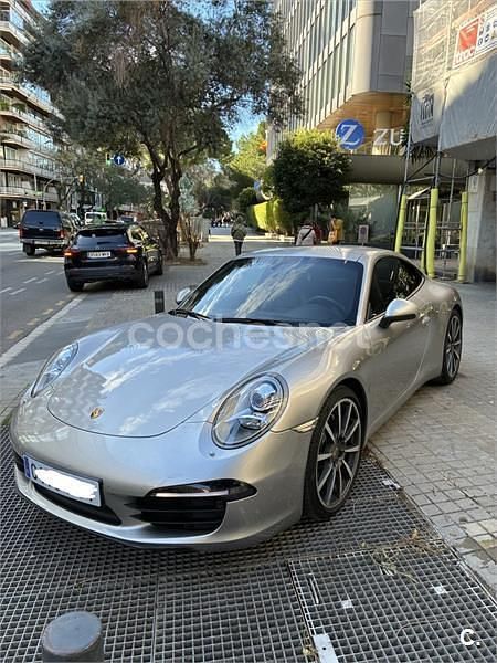 Usado Porsche 911 Carrera 350 CV (257 kW) 2012 Gris / plata Coupe