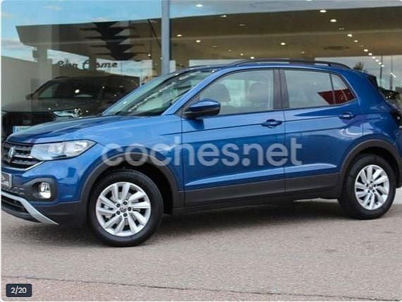 Usado VW T-Cross Advance 95 CV (69 kW) 2021 Azul SUV