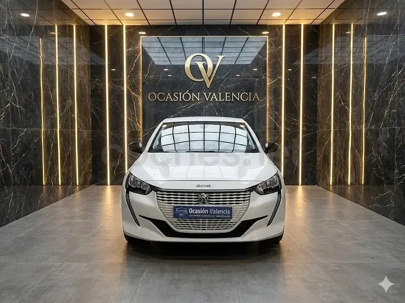 Usado Peugeot 208 Active 75 CV (55 kW) 2023 Blanco Utilitario