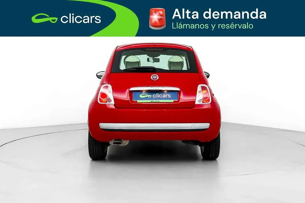 Usado Fiat 500 69 CV (50 kW) 2014 Rojo Utilitario