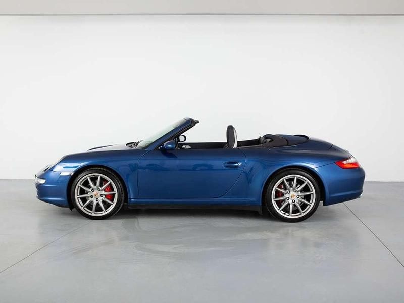 Usado Porsche 911 Carrera 4S Cabriolet 355 CV (261 kW) 2008 Azul Descapotable