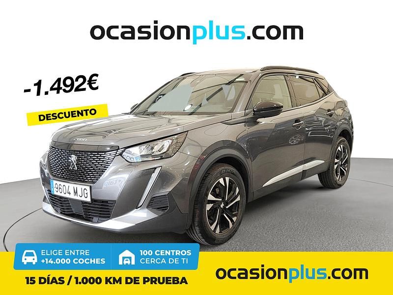 Gris Usado 2023 Peugeot 2008 Allure SUV | 16.420 € (Precio justo) - Imagen 1/4