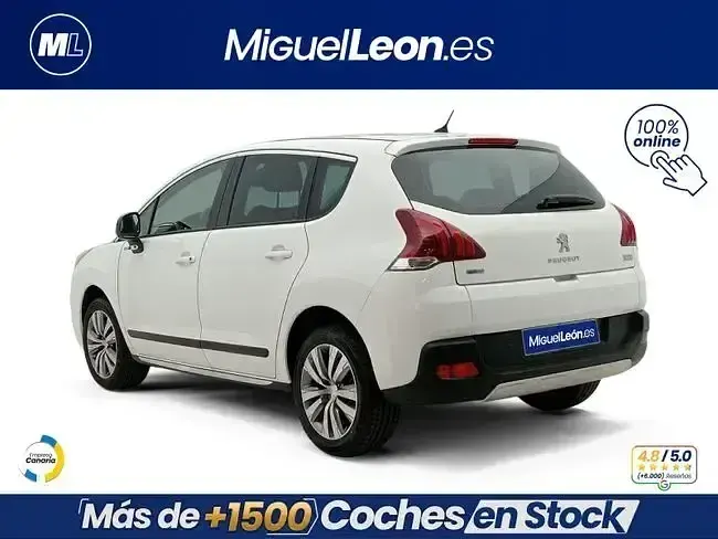 Gebraucht Peugeot 3008 Style 131 PS (96 kW) 2016 Weiß Van / Kleinbus