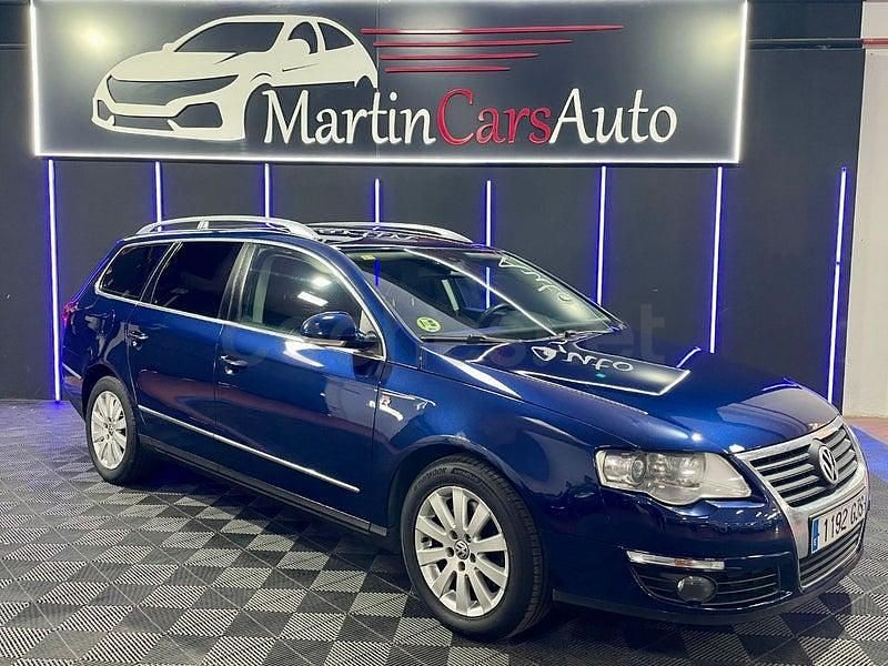 Usado VW Passat Advance 140 CV (102 kW) 2008 Azul Familiar