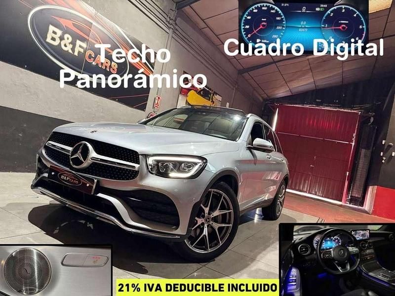 Plateado Usado 2021 Mercedes GLC220 SUV | 35.000 € (Super precio) - Imagen 1/4