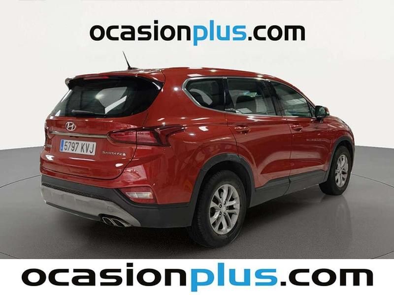 Usado Hyundai Santa Fe 150 CV (110 kW) 2019 Rojo SUV