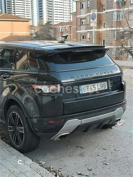 Usado Land Rover Range Rover evoque Dynamic 150 HP (110 kW) 2011 Preto SUV