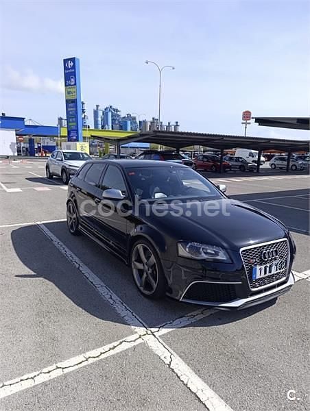 Usado Audi RS3 340 CV (250 kW) 2012 Negro Berlina