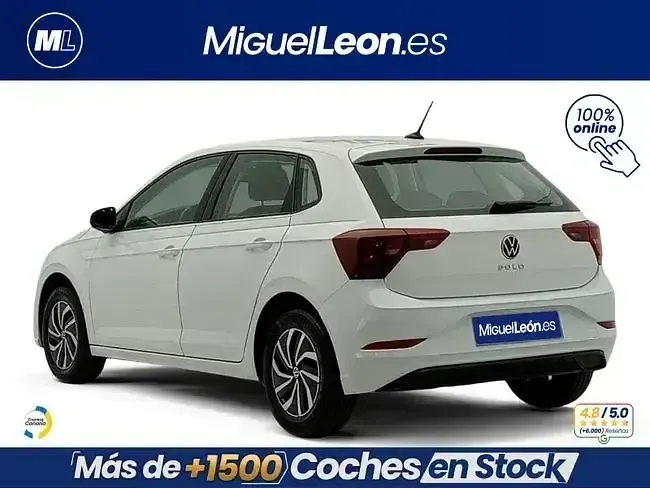 Usado VW Polo 95 CV (69 kW) 2023 Blanco Berlina