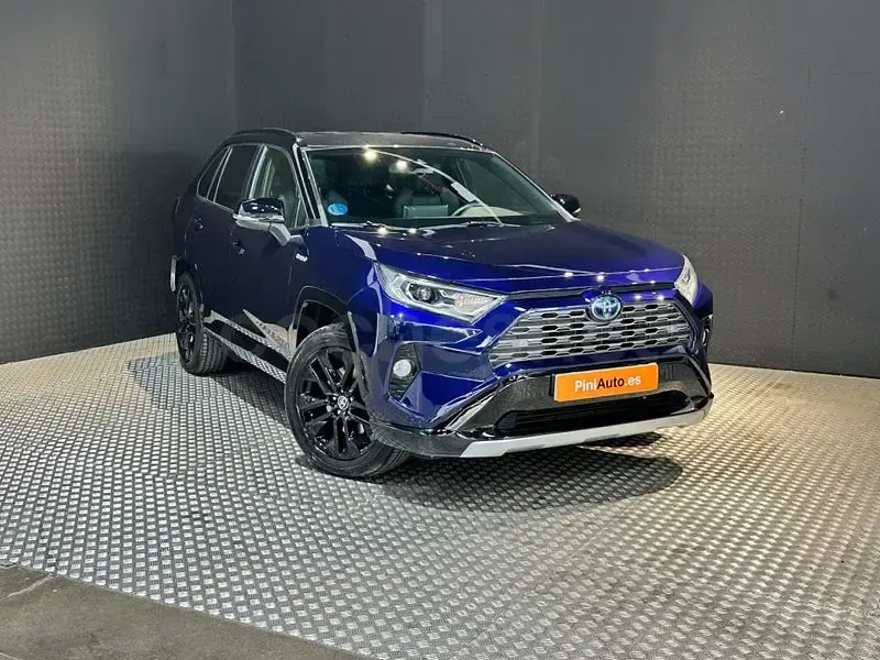 Usado Toyota RAV4 Hybrid Style 218 CV (160 kW) 2021 Azul SUV