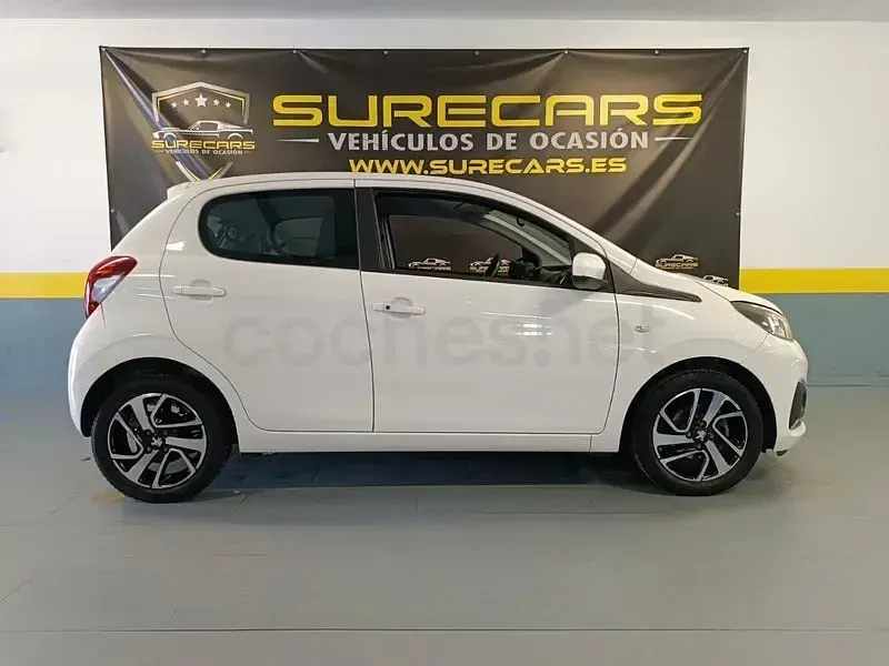 Usado Peugeot 108 69 CV (50 kW) 2017 Blanco Berlina