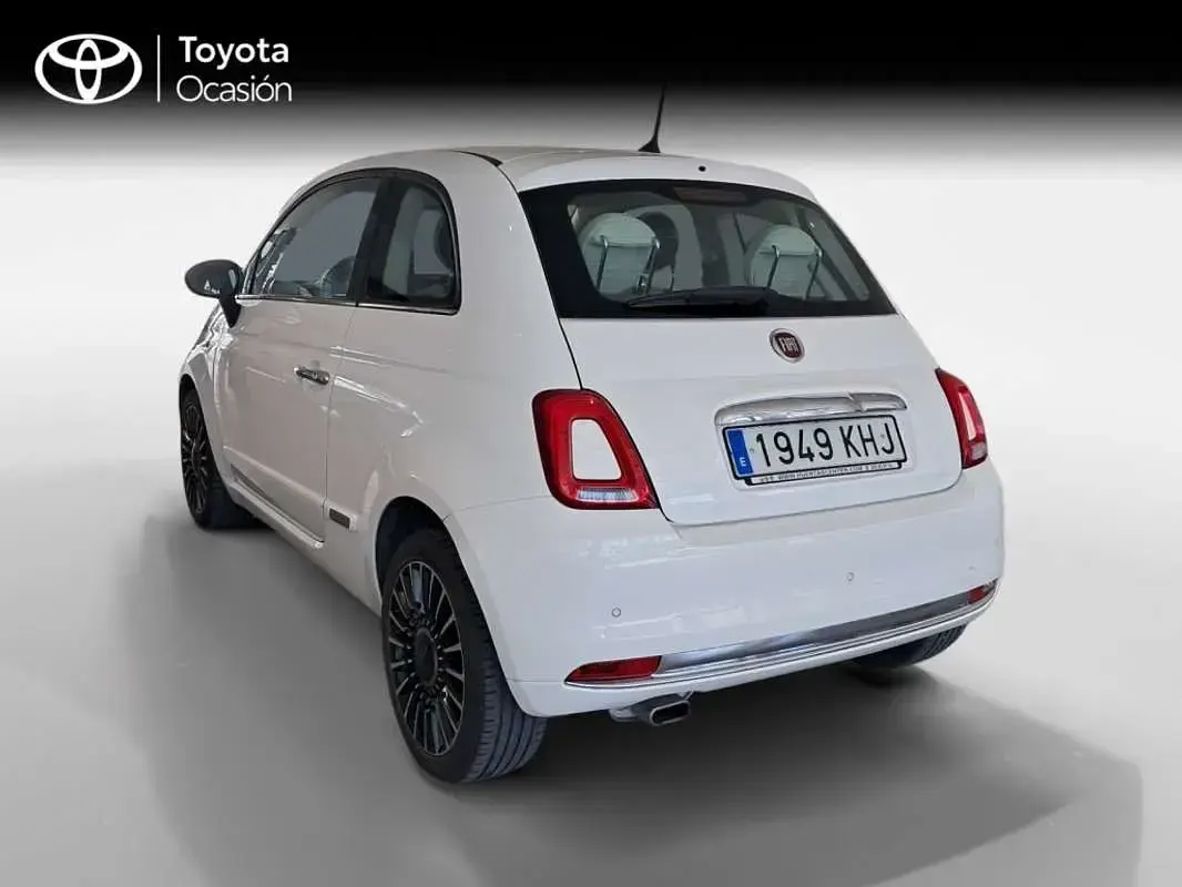 Usado Fiat 500 Lounge 69 CV (50 kW) 2018 Blanco Berlina