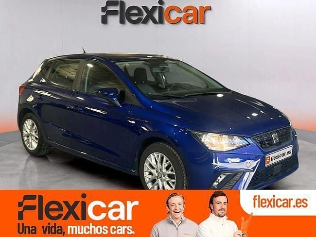 Usado Seat Ibiza Style 115 CV (84 kW) 2018 Azul Berlina