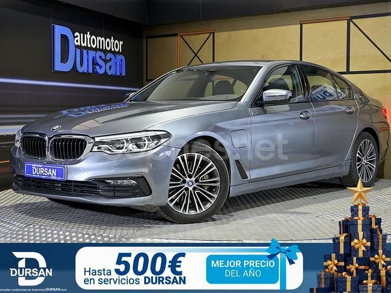 Gris Usado 2018 BMW 530e iPerformance Berlina | 22.990 € (Precio justo) - Imagen 1/4