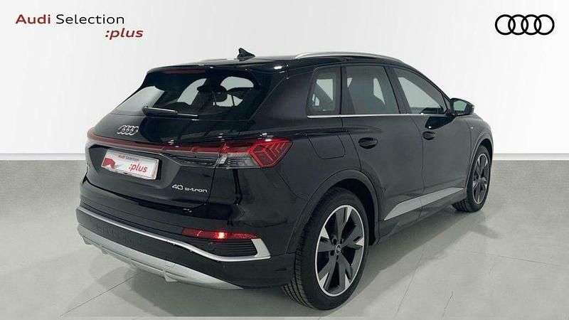 Usado Audi Q4 e-tron S-Line 150 kW (204 CV) 2023 Negro SUV
