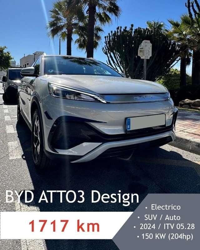 Plateado Usado 2024 BYD Atto 3 Design SUV | 35.000 € (Precio justo) - Imagen 1/4