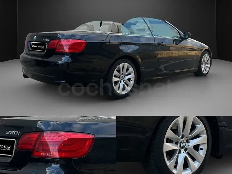 Usado BMW 330 Cabriolet 272 CV (200 kW) 2012 Negro Descapotable