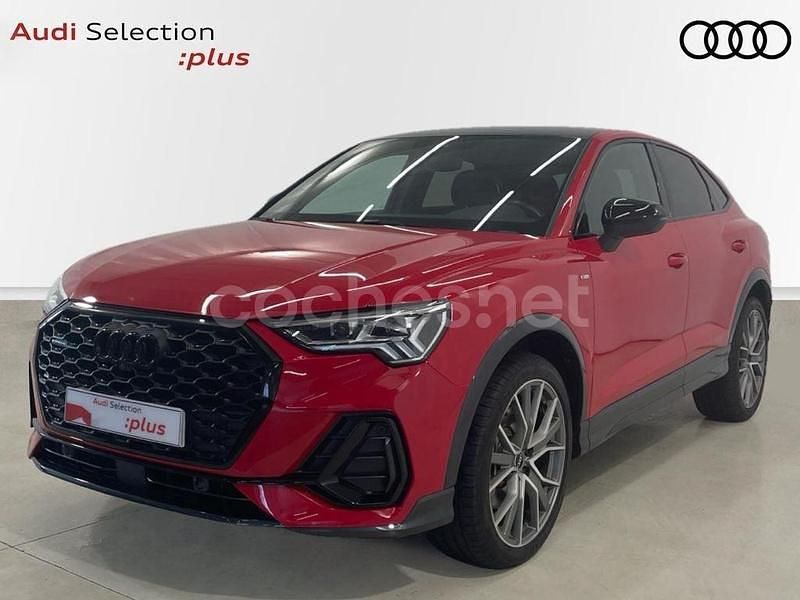 Rojo Usado 2021 Audi Q3 Sportback Ambiente SUV | 41.600 € (Caro) - Imagen 1/3