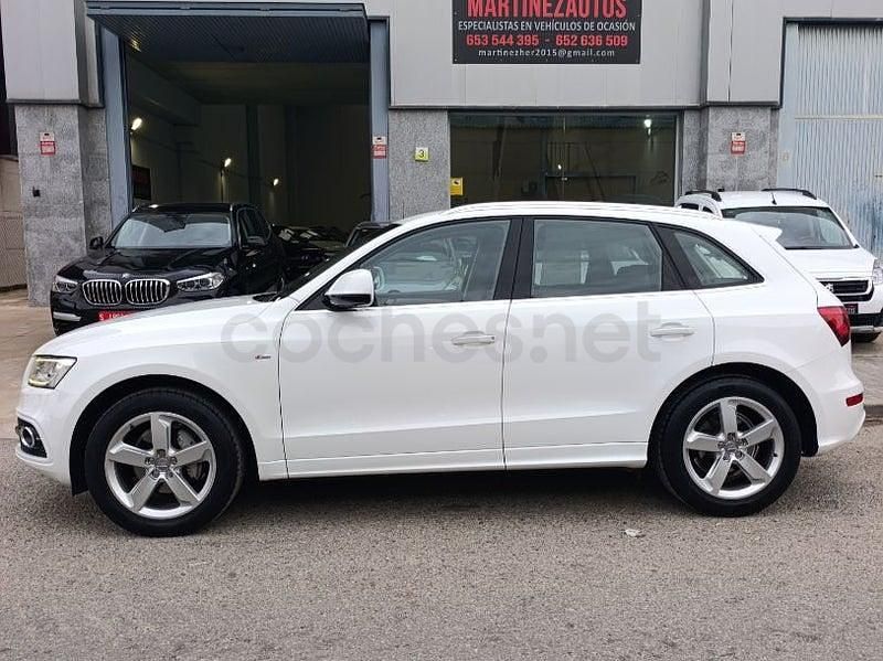 Usado Audi Q5 S-Line 150 CV (110 kW) 2016 Blanco SUV