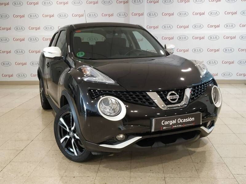 Negro Usado 2018 Nissan Juke Tekna SUV | 18.750 € - Imagen 1/4