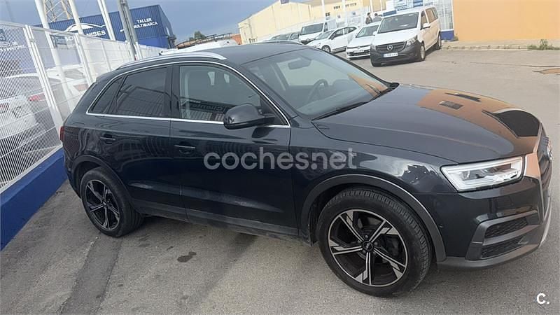 Usado Audi Q3 Sport 180 CV (132 kW) 2018 Negro SUV