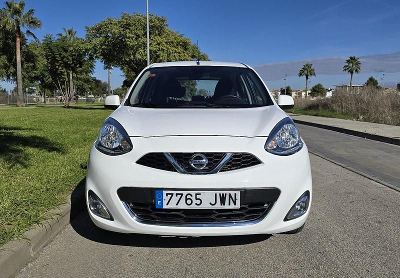 Usado Nissan Micra Acenta 80 CV (58 kW) 2017 Blanco Utilitario