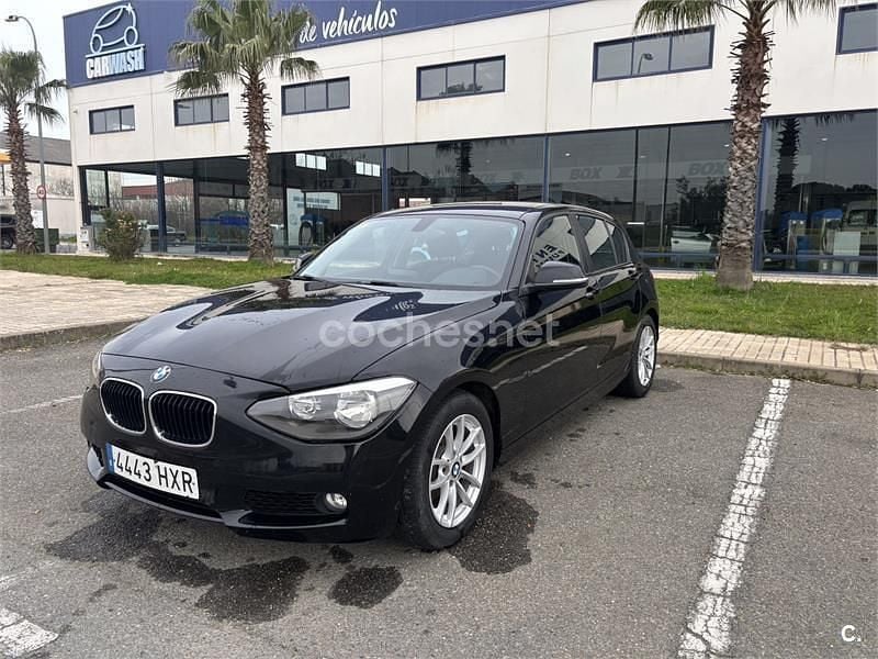 Usado BMW 116 Efficient Dynamics 116 CV (85 kW) 2014 Negro Utilitario