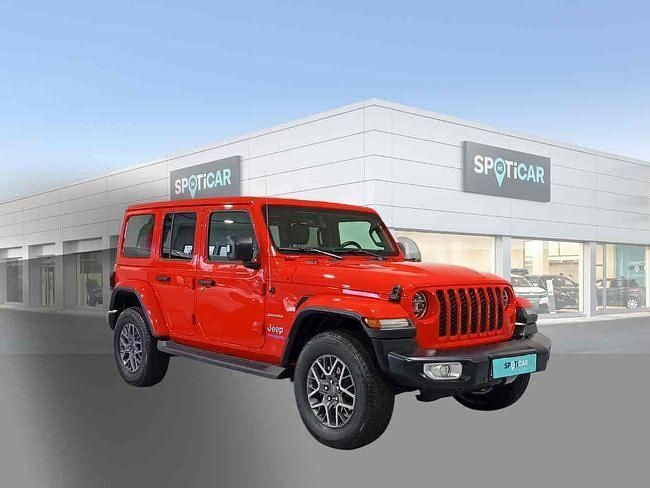Usado Jeep Wrangler Sahara 380 CV (279 kW) 2021 Rojo SUV