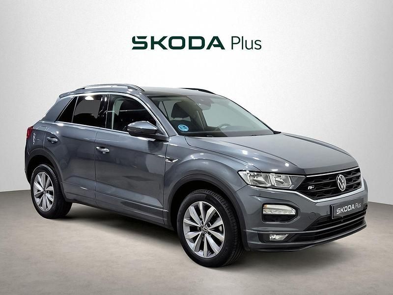 Gris Usado 2021 VW T-Roc Advance SUV | 25.890 € (Un poco caro) - Imagen 1/4