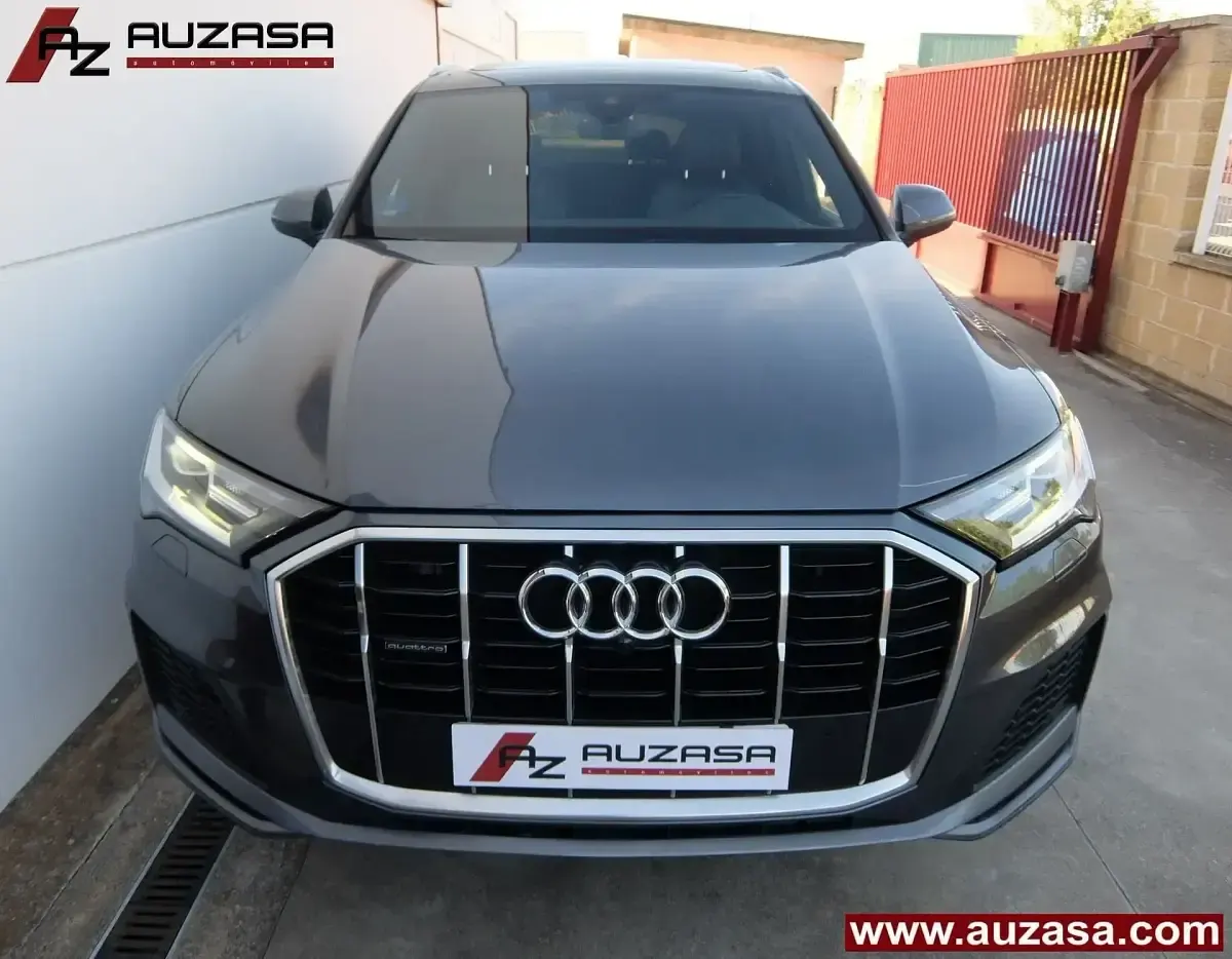 Usado Audi Q7 S-Line 231 CV (169 kW) 2022 Gris SUV