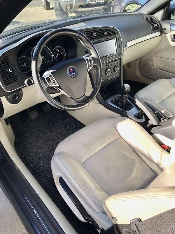 Usado Saab 9-3 Cabriolet Vector 150 CV (110 kW) 2009 Azul Descapotable
