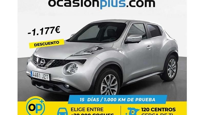 Usado Nissan Juke Tekna 190 CV (139 kW) 2017 Plateado SUV