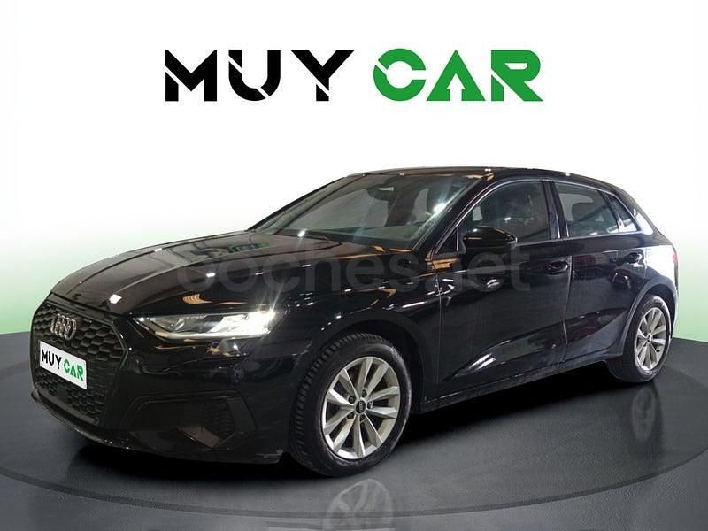Usado Audi A3 116 CV (85 kW) 2022 Negro Berlina