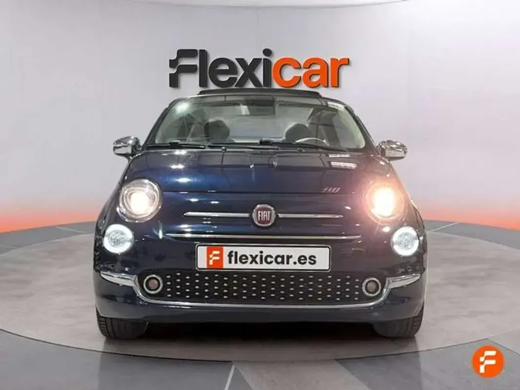 Usado Fiat 500 Connect 71 CV (52 kW) 2021 Azul Descapotable