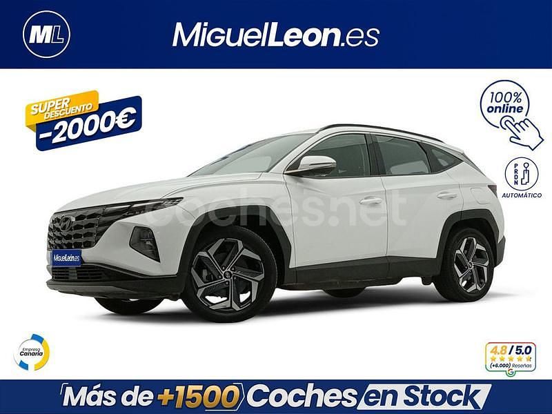 Blanco Usado 2022 Hyundai Tucson SUV | 24.985 € (Buen precio) - Imagen 1/3