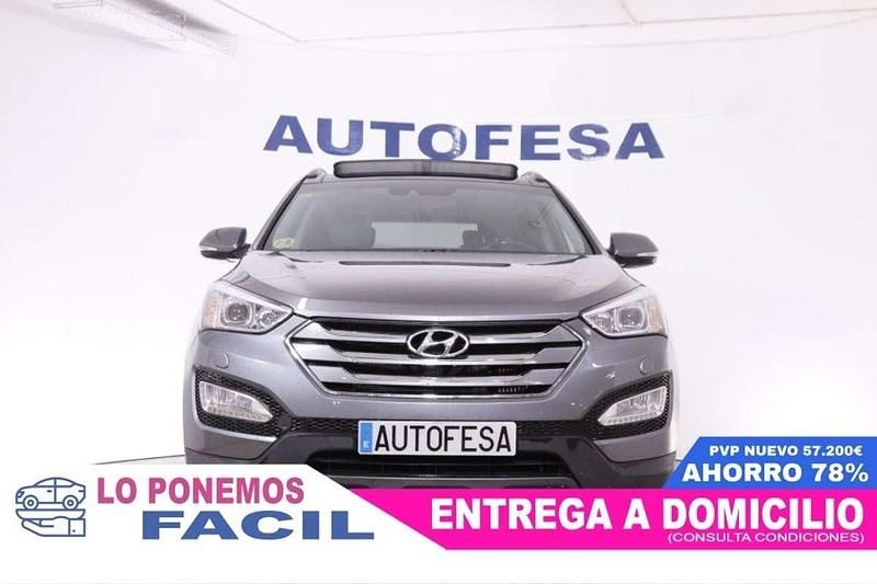 Usado Hyundai Santa Fe 197 CV (144 kW) 2014 Gris SUV