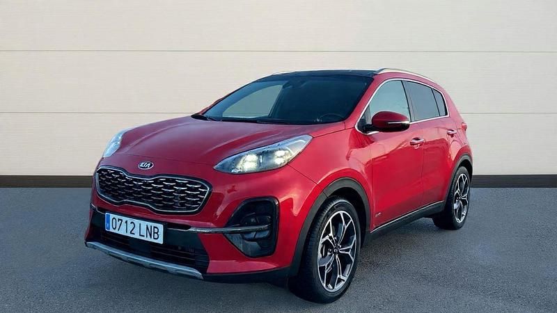 Usado Kia Sportage GT-Line 136 CV (100 kW) 2021 Rojo SUV