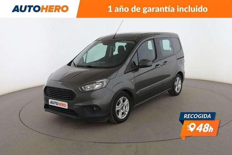 Gris Usado 2018 Ford Transit Trend Familiar | 11.899 € (Buen precio) - Imagen 1/3