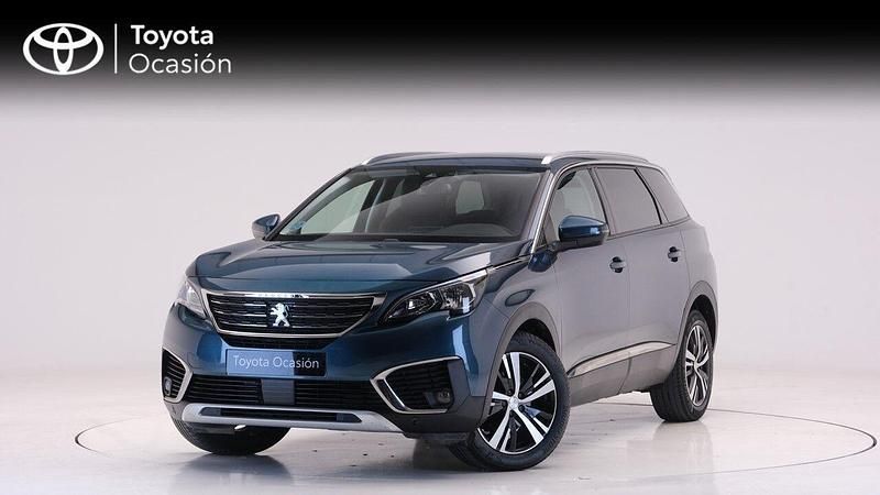 Verde Usado 2020 Peugeot 5008 Allure Monovolumen | 18.900 € (Precio justo) - Imagen 1/4