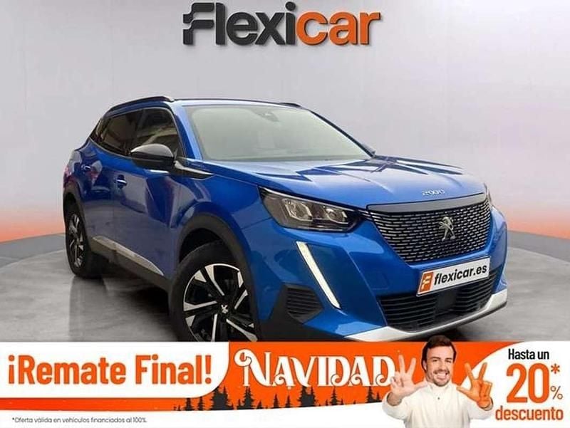 Azul Usado 2022 Peugeot 2008 Allure SUV | 12.990 € (Buen precio) - Imagen 1/4