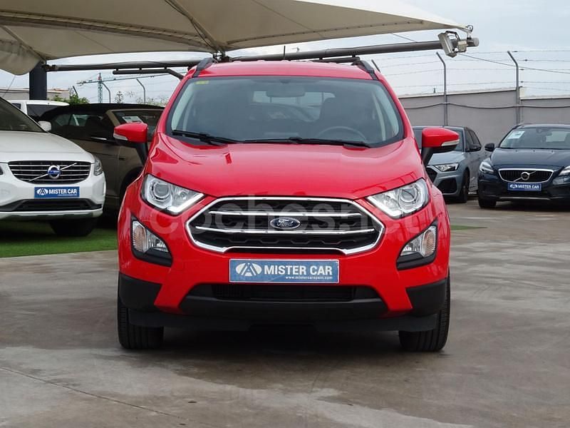 Usado Ford Ecosport Trend 125 CV (91 kW) 2018 Rojo SUV