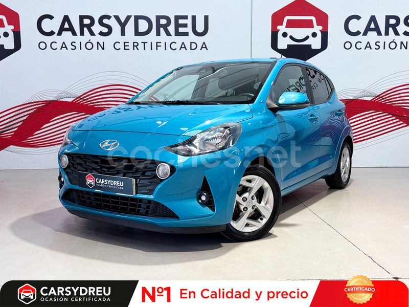 Azul Usado 2021 Hyundai i10 Utilitario | 9900 € (Buen precio) - Imagen 1/3