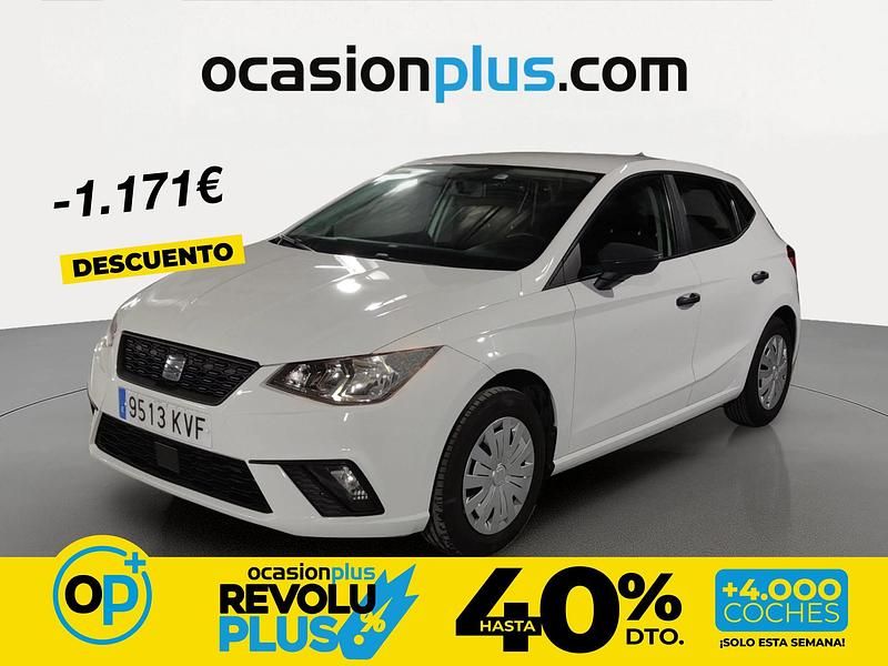 Usado Seat Ibiza Reference 80 CV (58 kW) 2019 Blanco Utilitario
