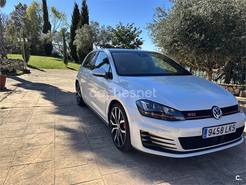 Usado VW Golf VII GTI 230 CV (169 kW) 2016 Blanco Berlina