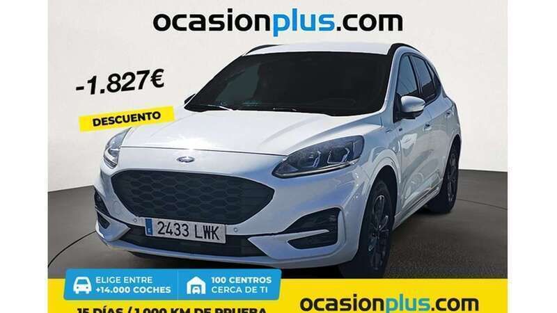 Blanco Usado 2022 Ford Kuga ST-Line SUV | 18.137 € (Buen precio) - Imagen 1/4