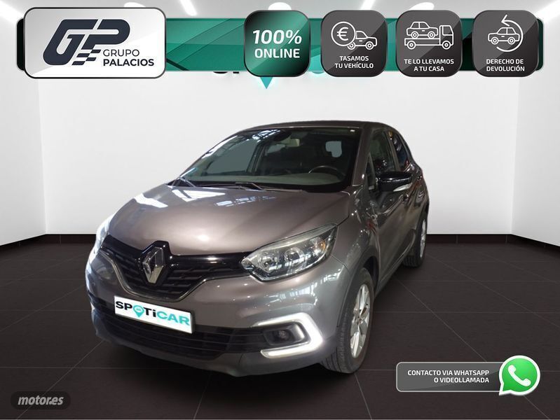 Usado Renault Captur LIMITED 90 CV (66 kW) 2019 Gris SUV
