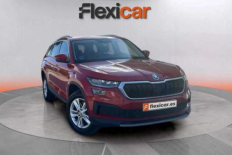 Rojo Usado 2022 Skoda Kodiaq SportLine SUV | 27.990 € (Buen precio) - Imagen 1/4